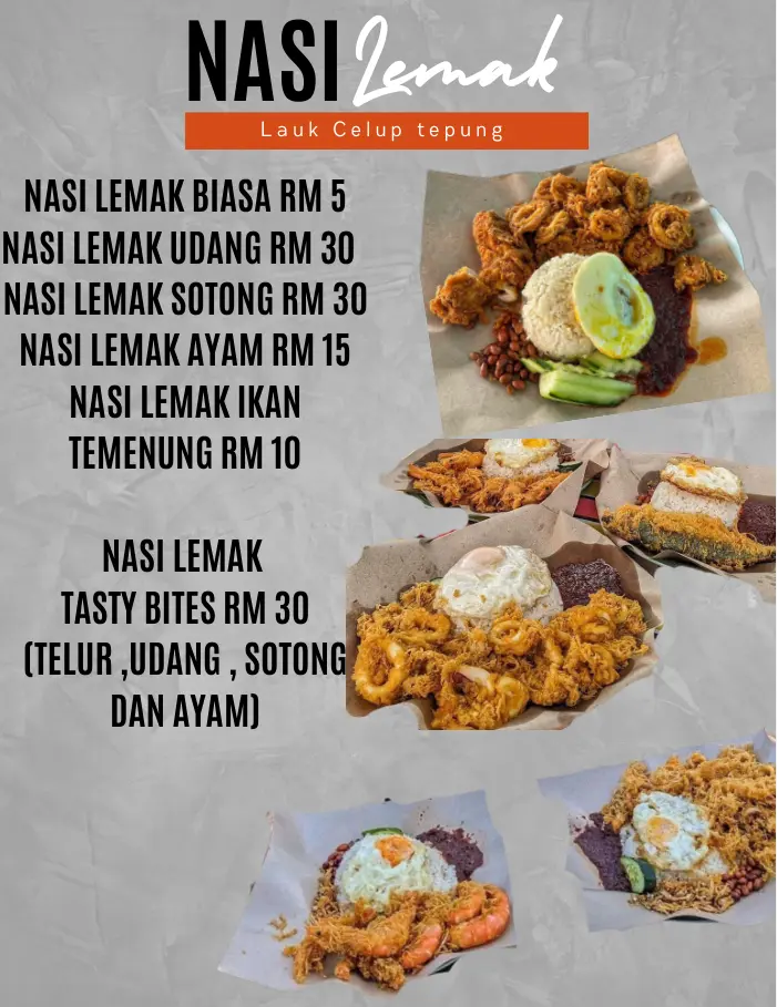 TastyBites Nasi Lemak Celup Tepung